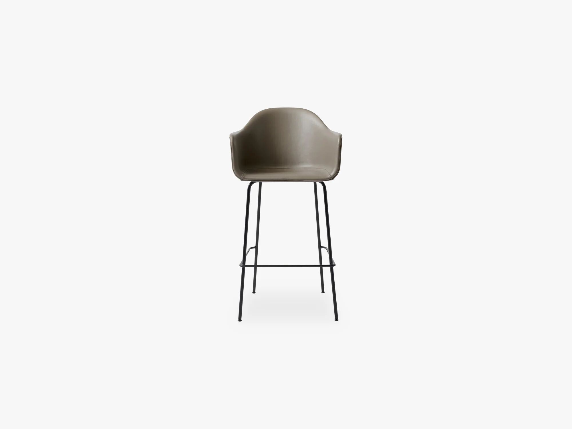 Menu Harbour Chair - Bar, Black Steel Base / Dakar 0311