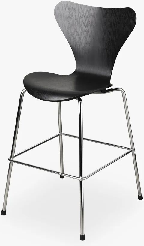 Fritz Hansen Series 7™ junior, Sort/krom