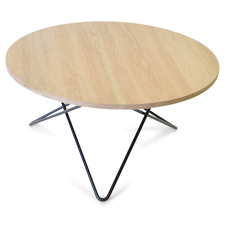 OX DENMARQ O table wood sofabord - Eik/svart