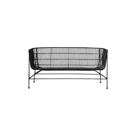 House Doctor Sofa Coon 140x70x65,5 cm - Svart