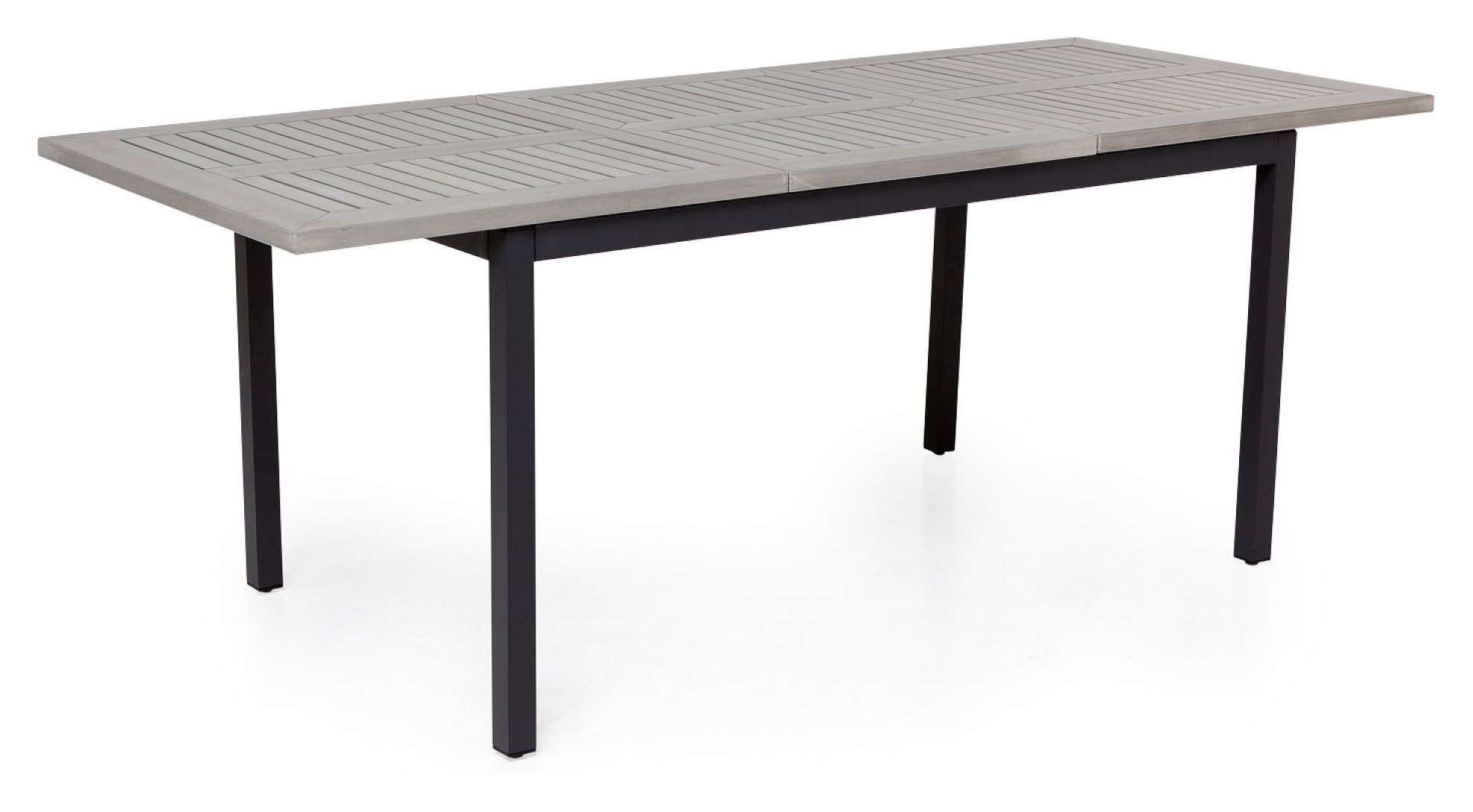 Venture Design Albany Hagebord 152/210x90, Sort/Grå Aintwood   Unoliving