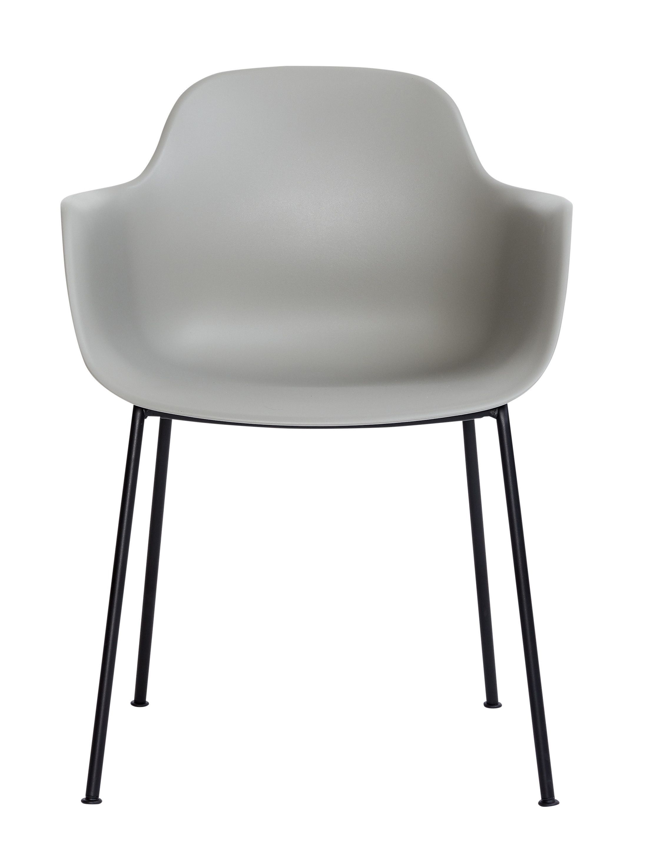 Andersen Furniture Andersen AC3 Spisebordsstol - Mat grå plast, Sort   Unoliving