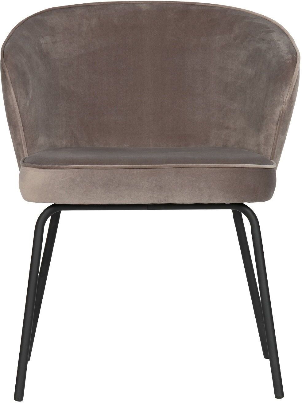 BePureHome Admit Spisestol - Khaki Velur   Unoliving