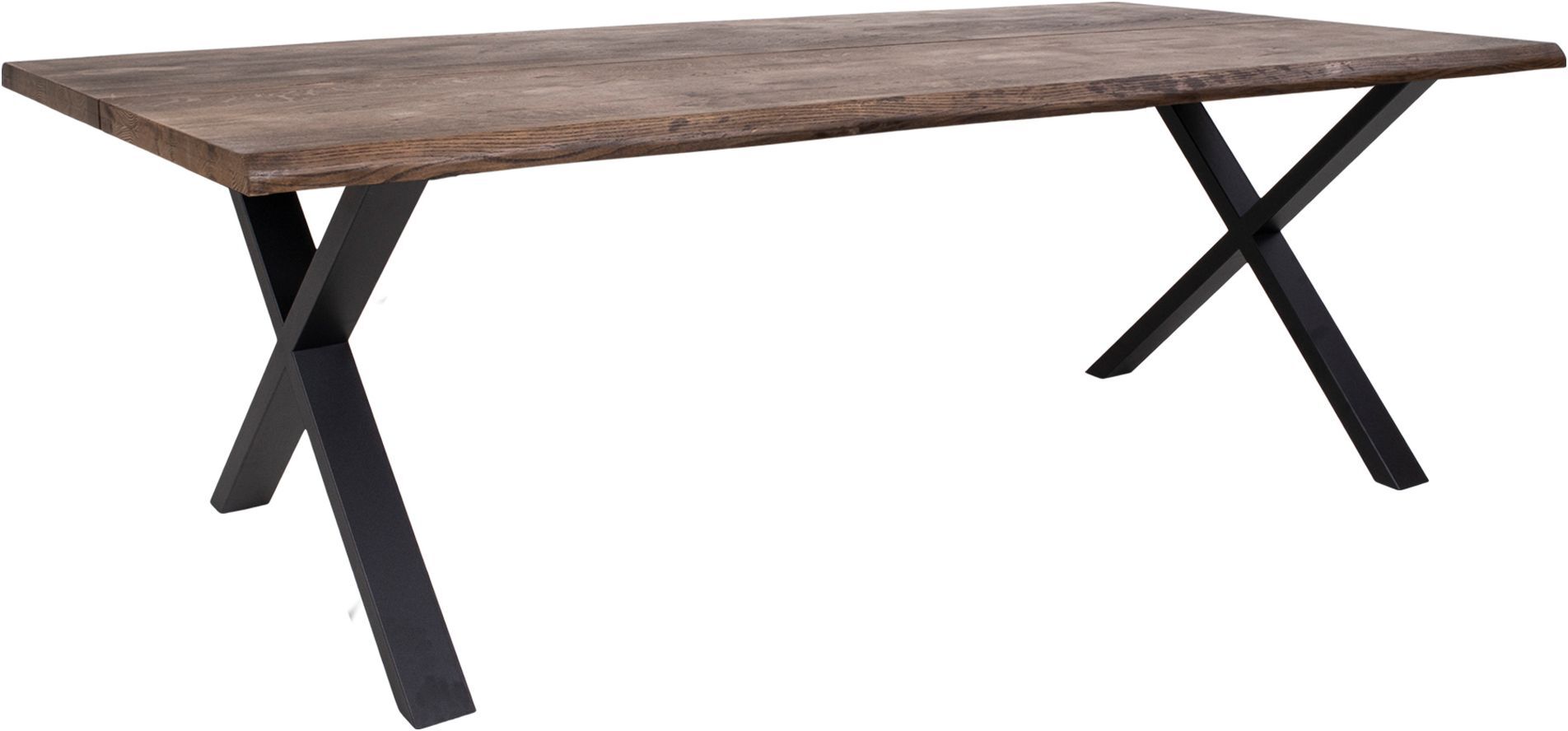 House Nordic Toulon Spisebord m. bølget kant - Smoked eik, 240x95   Unoliving