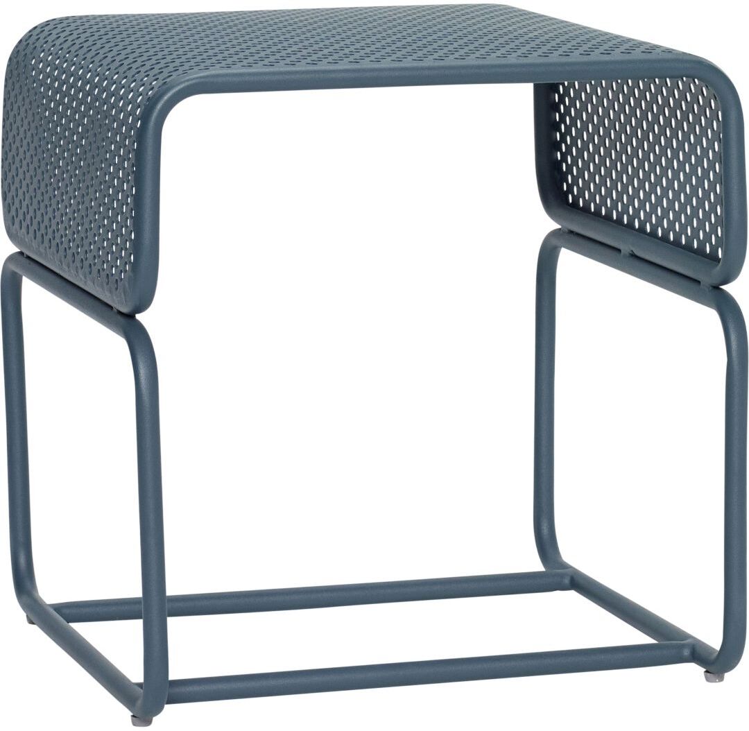 Hübsch Edge Sidebord 42x43 - Grøn metal   Unoliving