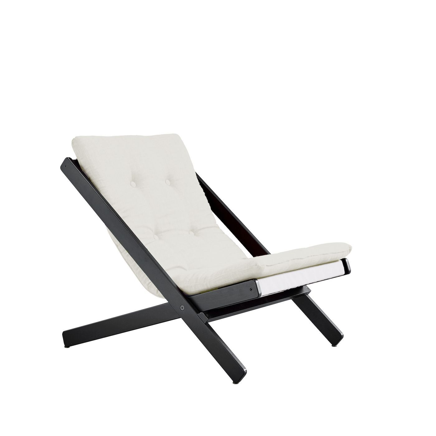 Karup Design Boogie Loungestol, Natur/Sort   Unoliving