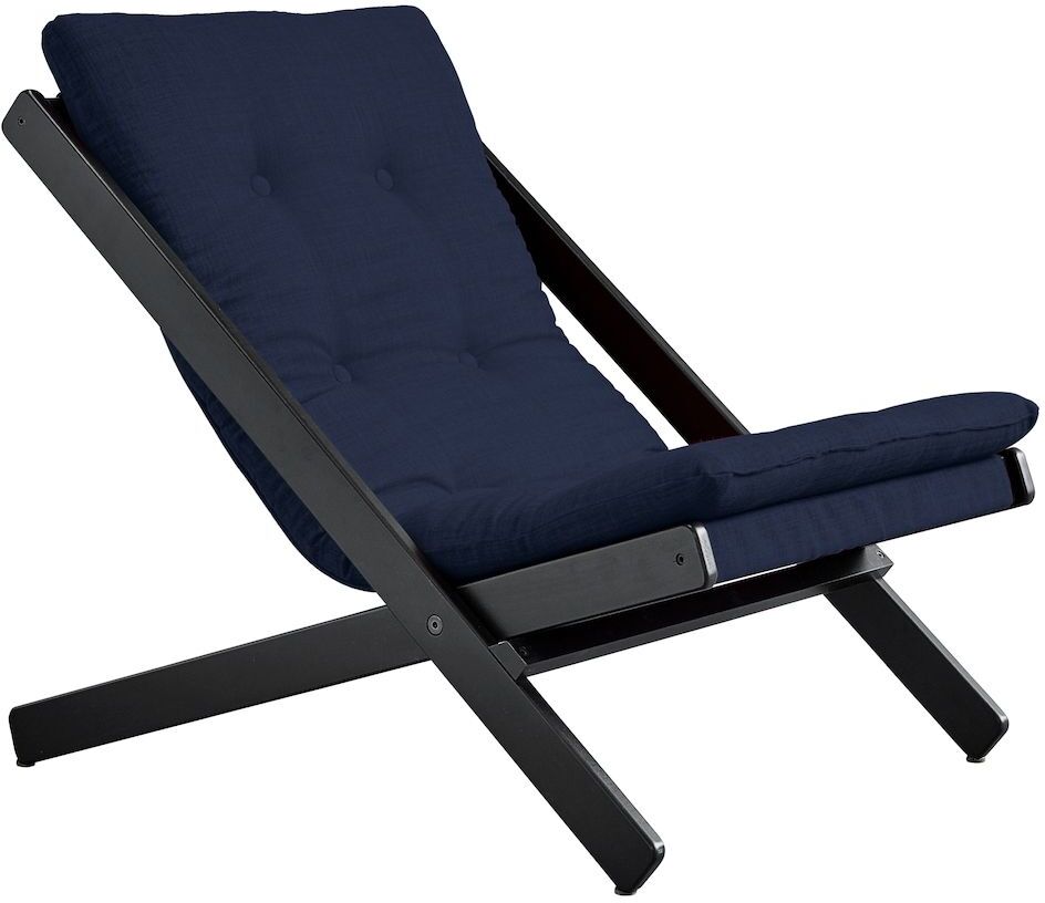 Karup Design Boogie Loungestol, Navy/Sort   Unoliving