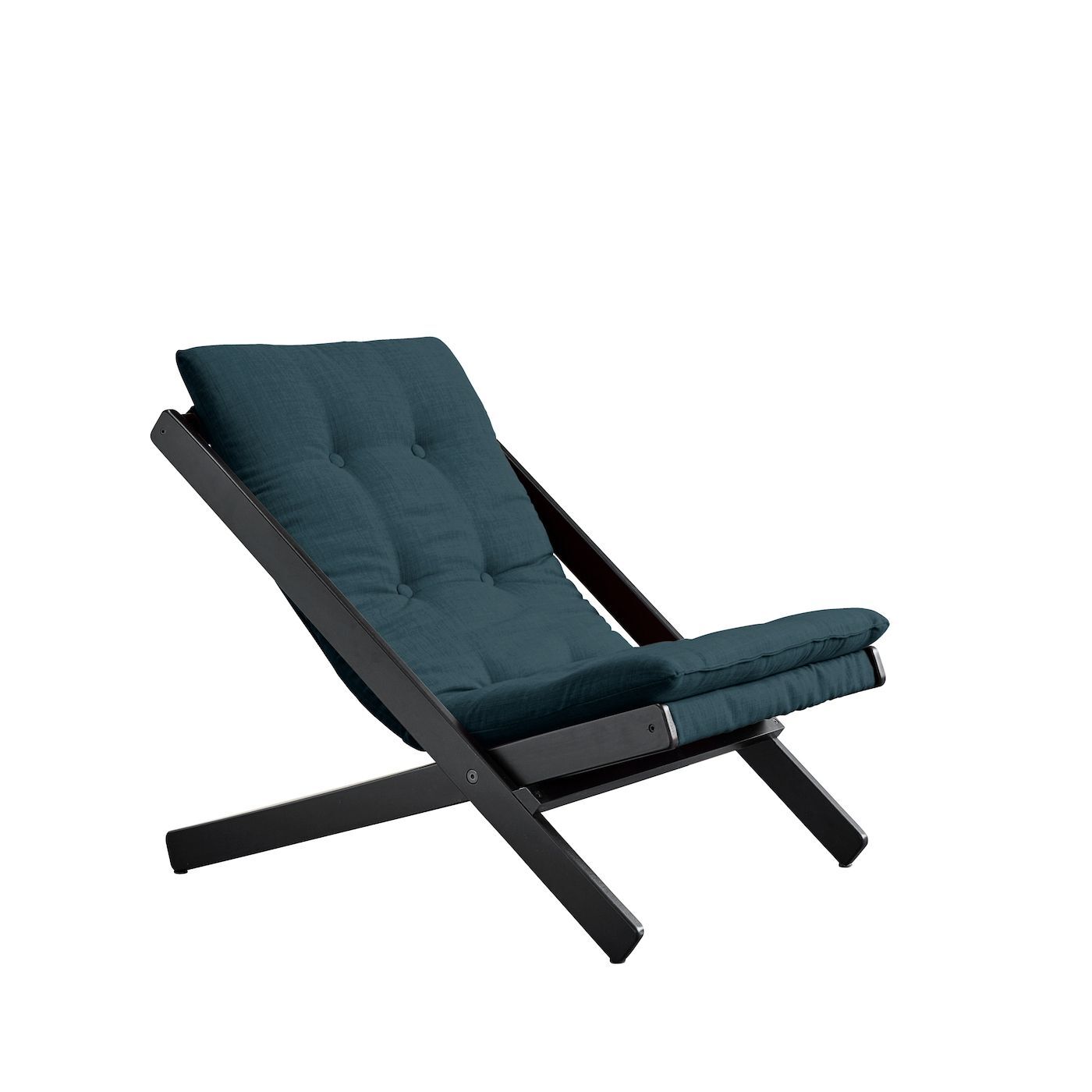 Karup Design Boogie Loungestol, Petrolium/Sort   Unoliving