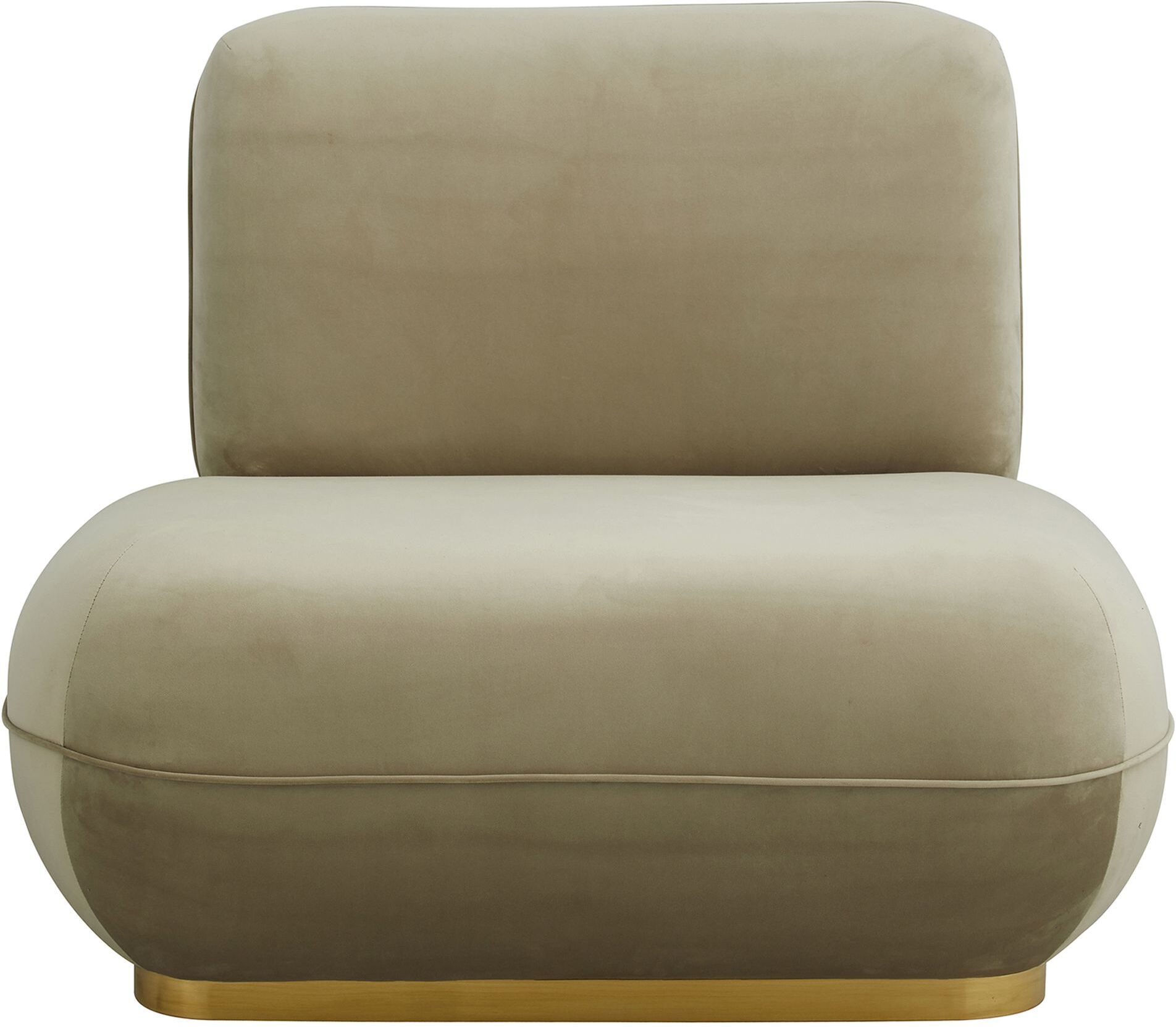 Nordal ISEO Loungestol - Sand Velour   Unoliving