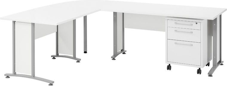 Tvilum Prima Skrivebord - Hvit - 200x80   Unoliving