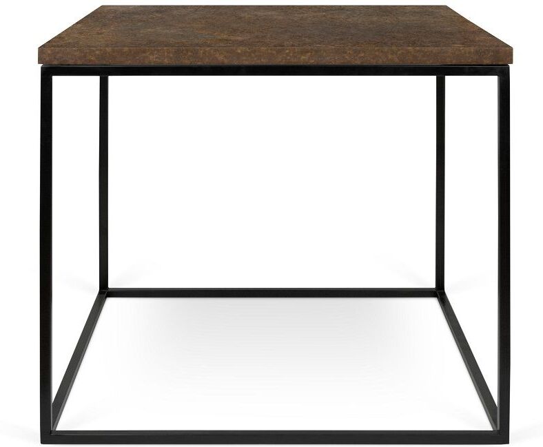 Temahome - Gleam Sidebord - Brunt m/rust look - 50 cm   Unoliving