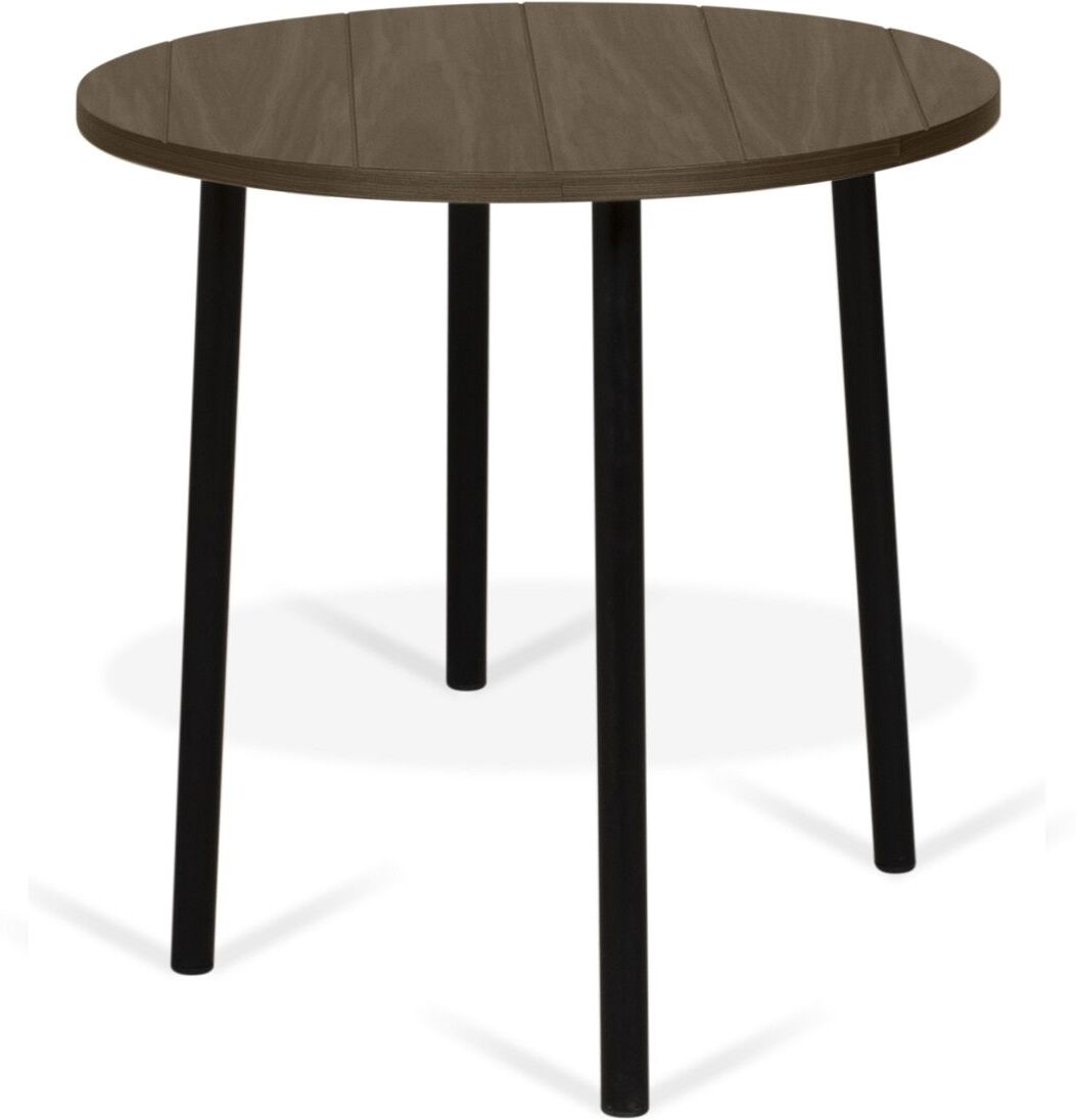 Temahome Ply Sidebord - Valnød, Ø50   Unoliving