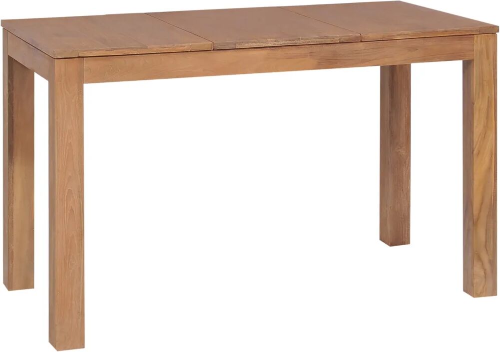 vidaXL Spisebord heltre teak med naturlig etterbehandling 120x60x76 cm