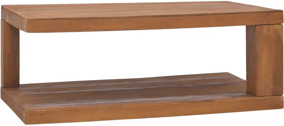 vidaXL Salongbord 90x50x35 cm heltre teak