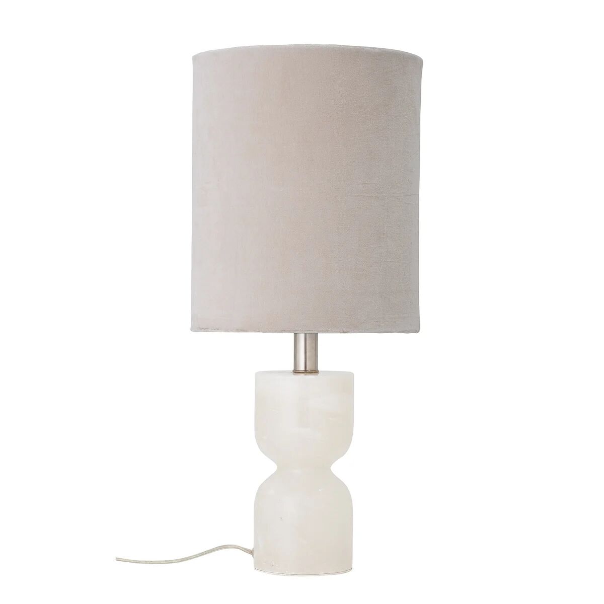 Bloomingville bordlampe alabaster 59 cm Natur