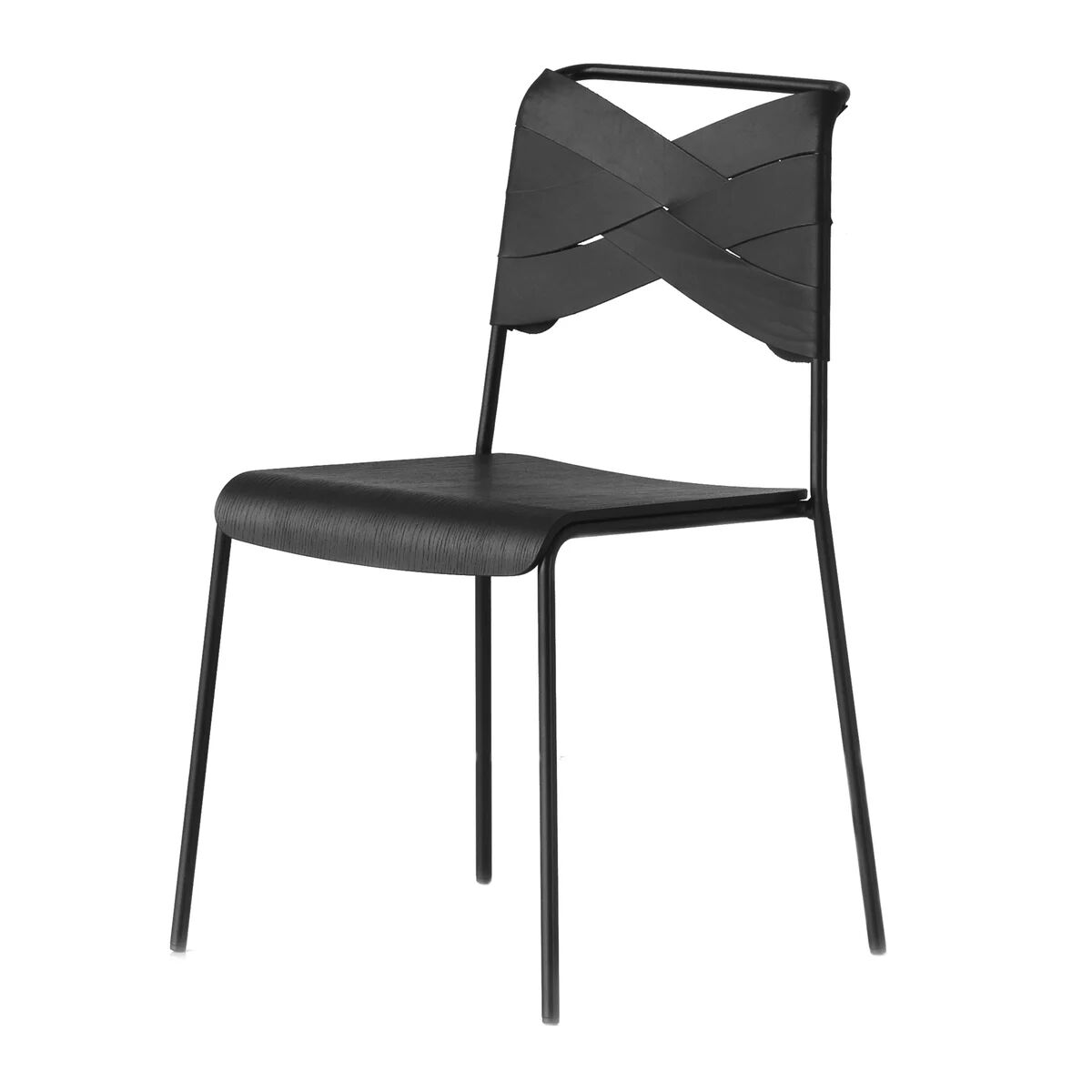 Design House Torso stol svart-svart