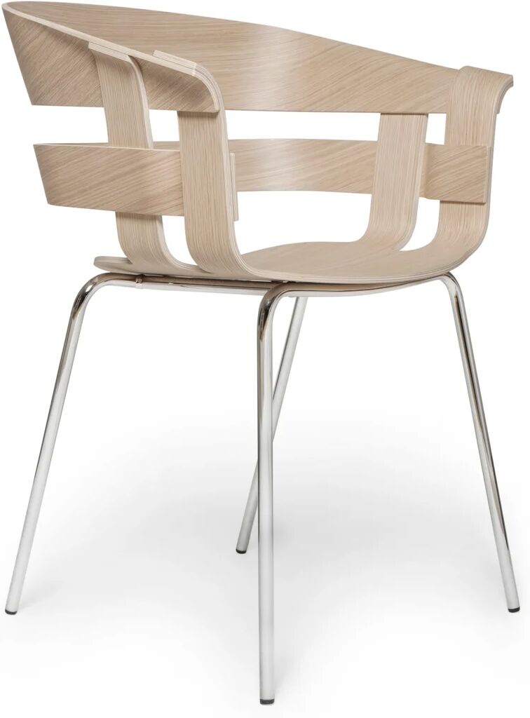 Design House Wick Chair stol ek-forkromede bein