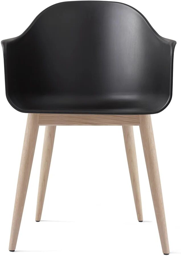 Menu Harbour chair stol armlene, eikebein black