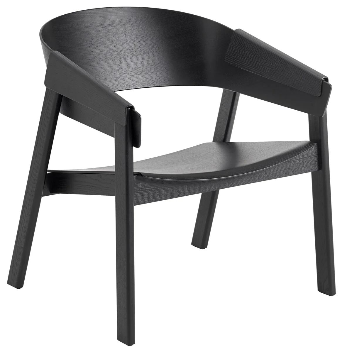 Muuto Cover lounge chair Svart