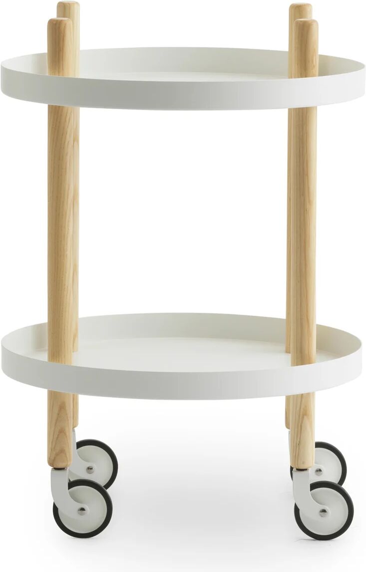 Normann Copenhagen Blokk bord Ø45 cm Hvit