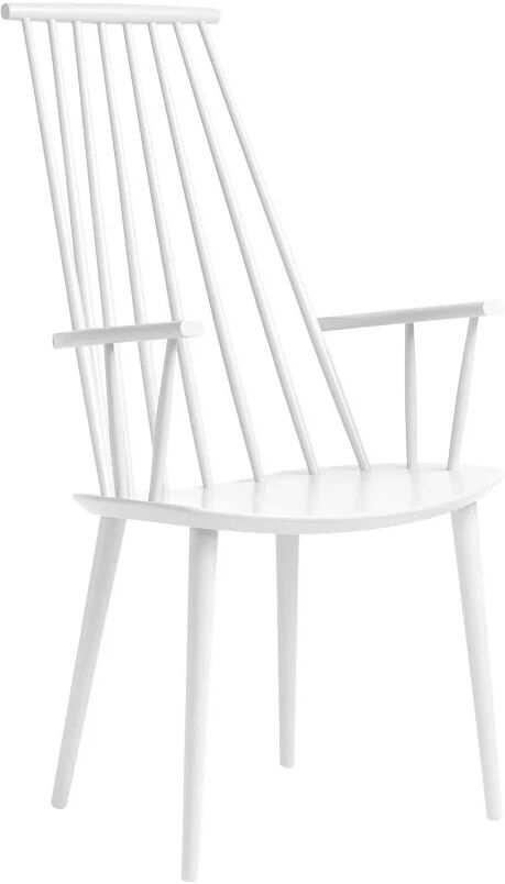 Hay -J110 Chair, White Water-based Lacquered Beech