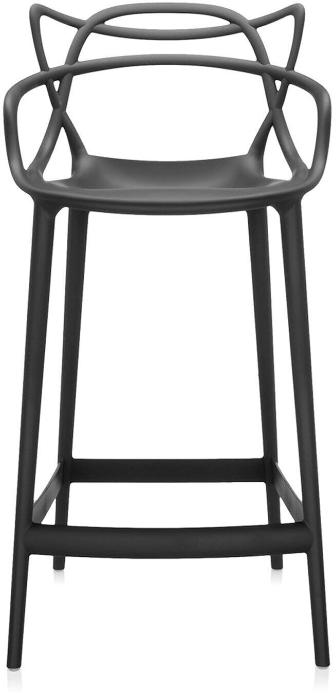 Kartell -Masters Barstol 65 cm, Sort