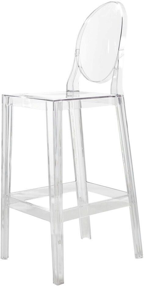 Kartell -One More Barstol, Small, Krystall