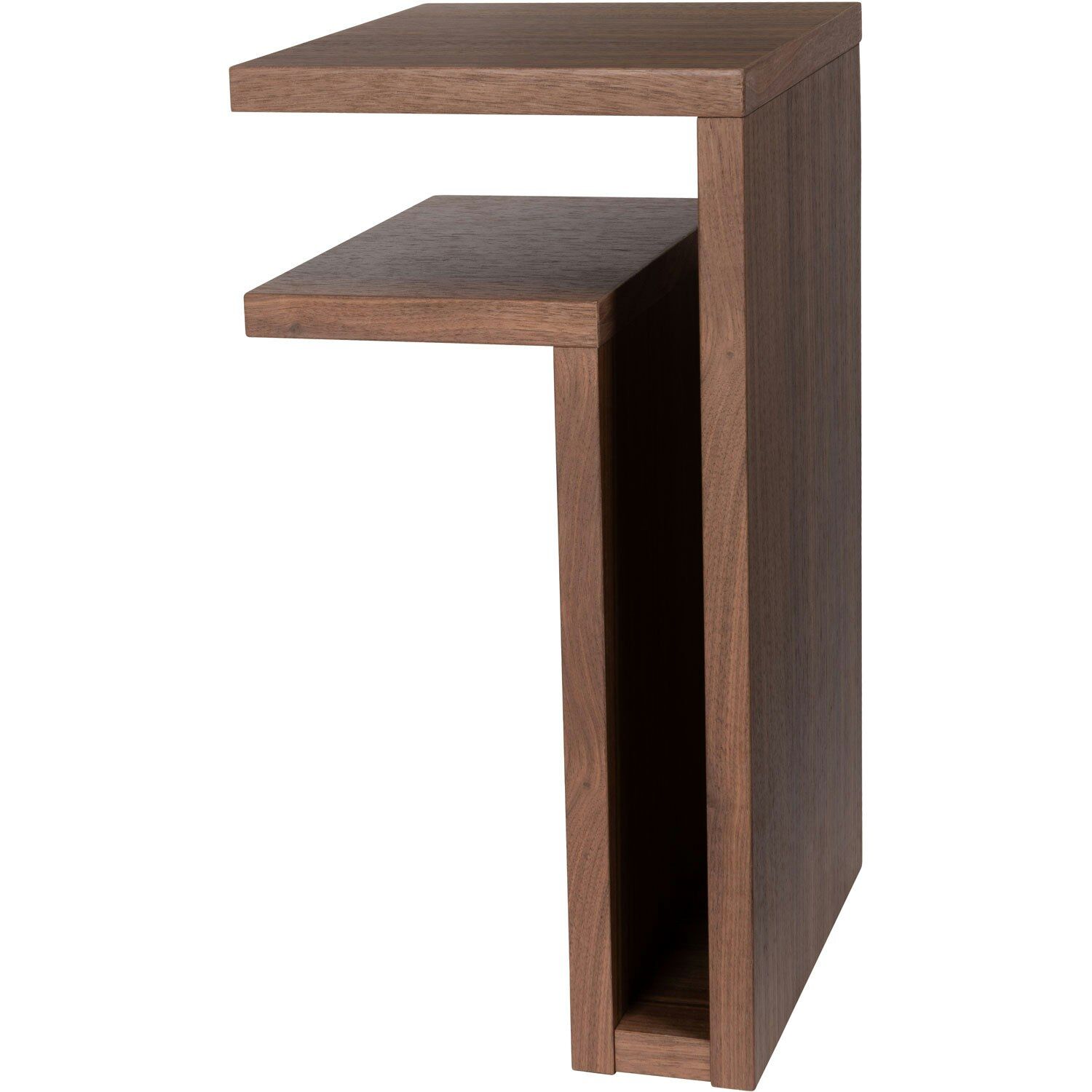 Maze -F-Shelf Left, Walnut