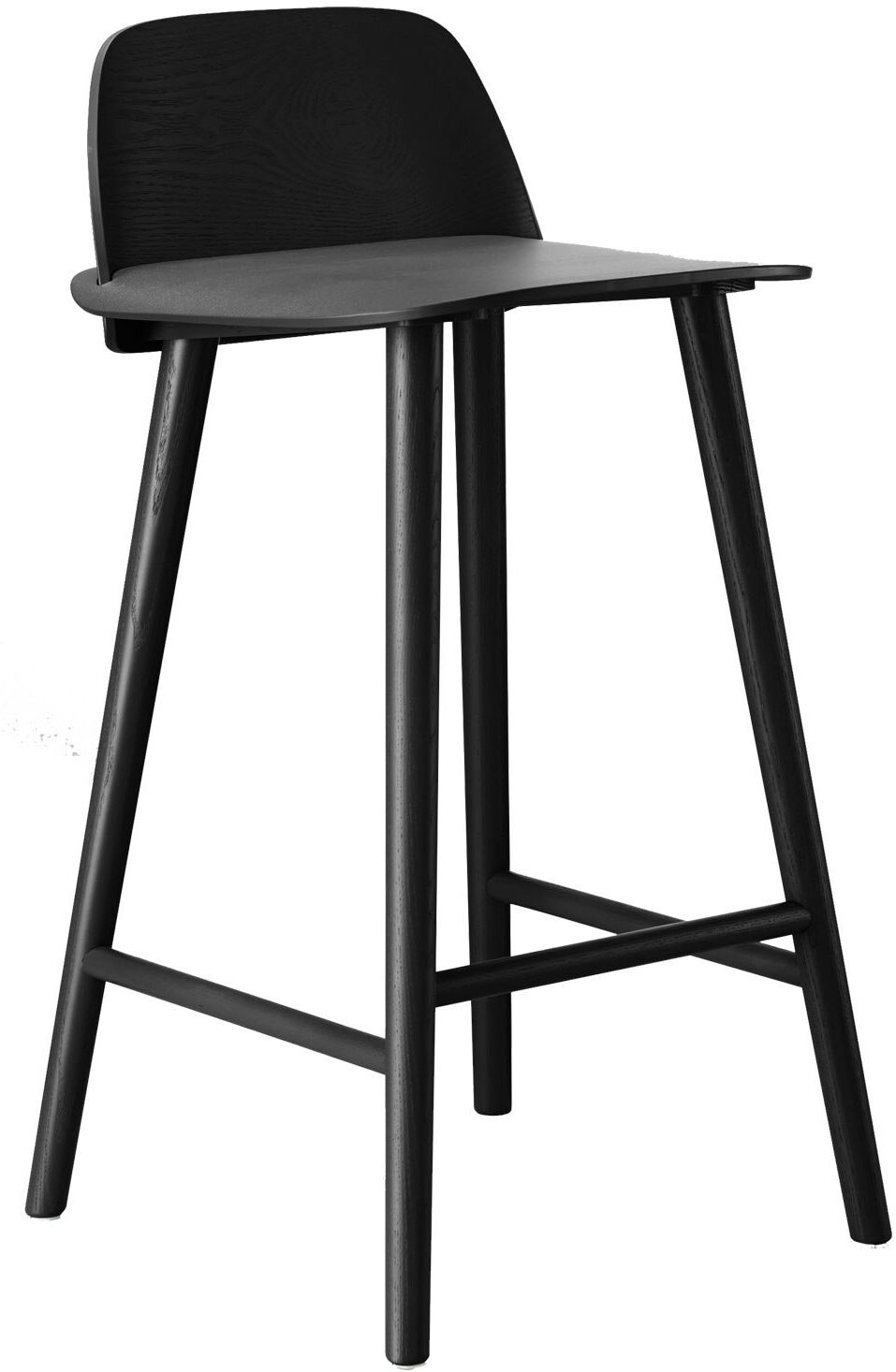 Muuto -Nerd Barstol H65, Sort