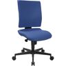 Topstar Obrotowe krzesło biurowe SYNCRO CLEAN, materiał obicia antybakteryjny, niebieskie