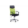 konsimo Krzesło biurowe z membraną zielone ZALUS
