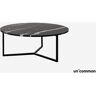 Un’common Stolik Oval 80cm Nero Marquina