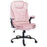 vidaXL Cadeira de escritório veludo rosa
