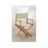 Sklum Cadeira Dobrável Ridley Style (Verde - Madeira de Acácia e Poliéster - 89 x 56 x 42 cm)