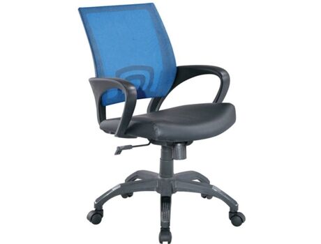 Staples Cadeira de Escritório Operativa Tempu Azul (Rede Mesh)