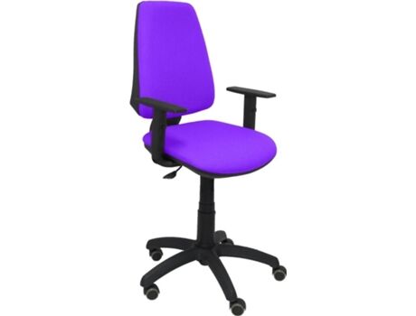 Piqueras Y Crespo Cadeira de Escritório Operativa PYC Elche CP Lilás BA RP com rodas anti-risco (Braços Reguláveis - Tecido)