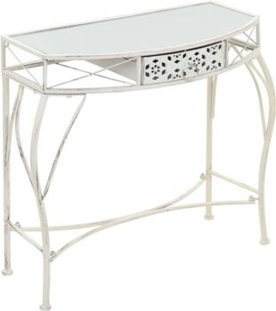 Vidaxl Mesa 245935 Branco (Metal - 82 x 39 x 76 cm)