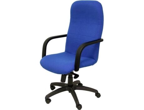 Piqueras Y Crespo Cadeira de Escritório Executiva PYC Letur Bali Azul (Braços Fixos - Tecido)