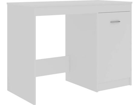 Vidaxl Secretária 801796 Branco (100x50x76cm - Madeira)