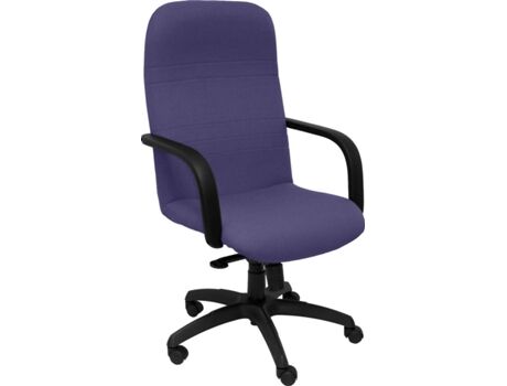Piqueras Y Crespo Cadeira de Escritório Executiva PYC Letur Azul Claro (Braços Fixos - Tecido)