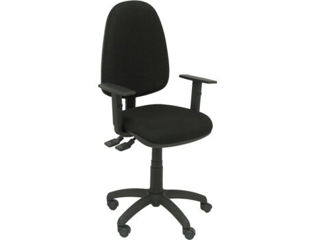 Piqueras Y Crespo Cadeira de Escritório Operativa Ayna Preto (Braços Reguláveis - Tecido)