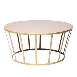 Petite Friture - Hollo, Coffee Table, Gold - Guld - Soffbord - Metall