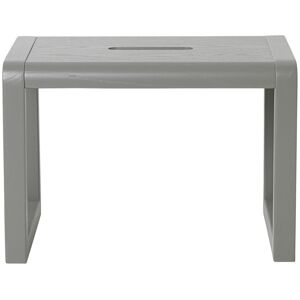 Ferm Living - Little Architect Stool Grey - Grå - Pallar - Trä