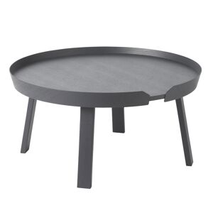 Muuto - Around Large Anthracite - Antracite - Grå - Soffbord - Trä