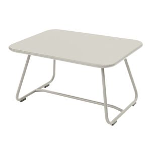 Fermob - Sixties Low Table Clay Grey A5 - Grön,Grå - Småbord Och Sidobord Utomhus - Metall