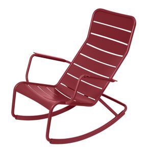 Fermob - Luxembourg Rocking Chair Chili 43 - Fåtöljer Utomhus - Metall