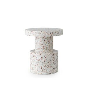 Normann Copenhagen Stool - White - White - Vit - Pallar - Plast