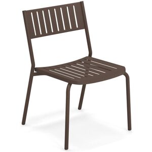 Emu - Bridge Chair Indian Brown - Brun - Matstolar Utomhus - Metall