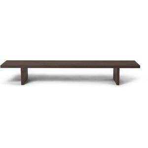 Ferm Living - Kona Display Table - Dark Stained - Sidobord - Brun - Trä