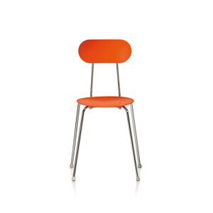 Magis - Mariolina Chair Chromed - Orange - Orange - Matstolar - Metall/plast